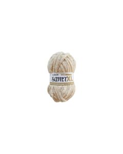 myBoshi Wolle Chenille Samt XL Sand, 100 g, 40 m