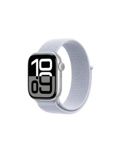 Apple Watch Series 10 42 mm Alu Silber Loop Blau