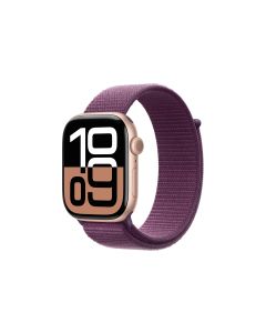 Apple Watch Series 10 46 mm Alu Roségold Loop Plum