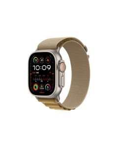 Apple Watch Ultra 2 Natural Titanium Alpine Loop Tan Medium