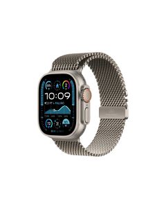 Apple Watch Ultra 2 Natural Titanium Milanese Loop Natural S