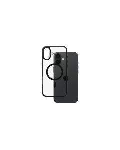 CARE Back Cover Flagship iPhone 16 Plus Schwarzer Rahmen