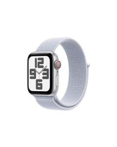Apple Watch SE 2024 40 mm LTE Silver Blue Cloud Sport Loop