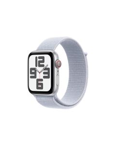 Apple Watch SE 2024 44 mm LTE Silver Blue Cloud Sport Loop