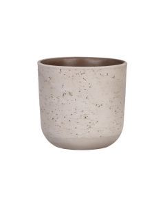 scheurich Blumentopf Basalto 27.3 cm, Grau