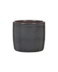 scheurich Blumentopf Solido 28 cm, Dunkelgrau