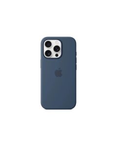Apple Silicone Case mit MagSafe iPhone 16 Pro Denim