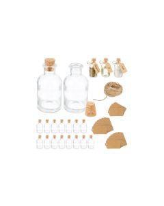 relaxdays Einmachflasche 60 ml, 20 Stück