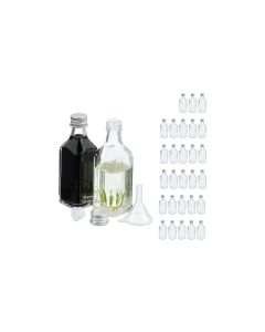 relaxdays Einmachflasche 50 ml, 30 Stück