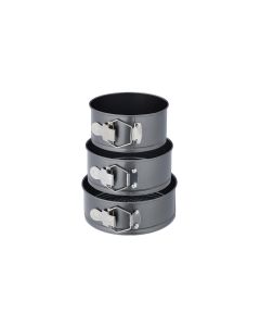 relaxdays Springform 14 cm/16 cm/18 cm, Anthrazit