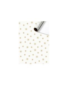Stewo Geschenkpapier Airi 70 x 150 cm, Weiss-Gold