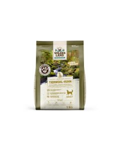 Wildes Land Halbfeuchtfutter PawPrint Tierwohl-Huhn 1 kg
