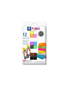 Fimo Modelliermasse Effect Set Neon Colours 12 Farben