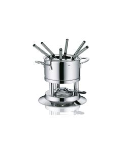Kela Fleischfondue-Set Cailin 10 Teile, Silber