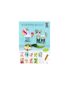 URSUS Bastelpapier Hexentreppe Tiere