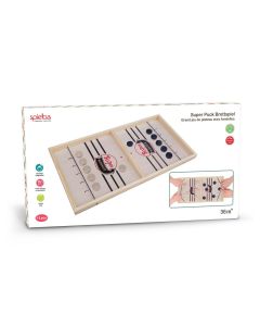 Spielba Holzspielwaren Winner Puck Brettspiel FSC Holz