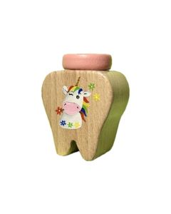 Spielba Holzspielwaren Milchzahndose Einhorn