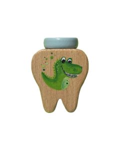 Spielba Holzspielwaren Milchzahndose Dino