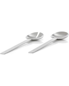 Blomus Salatbesteck Easy 2 Stück, Silber