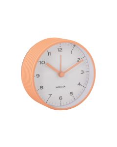 KARLSSON Klassischer Wecker Circus Rings Peach orange