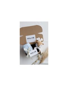 Oykami Geschenkset Junge Male Elch Blau