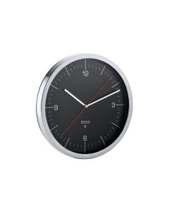 Blomus Funk-Wanduhr Crono M 24 cm, Schwarz