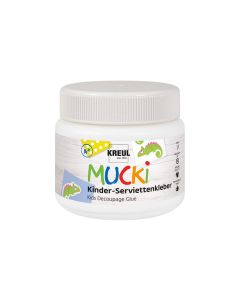 Kreul Servietten-Lack & Kleber Mucki 150 ml, Transparent