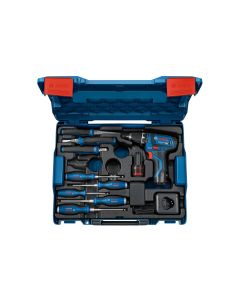 Bosch Professional Akku-Werkzeugset GSR 12 V-15
