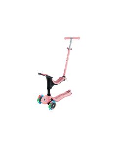 GLOBBER Scooter GO UP Sporty Lights Pastel Rosa