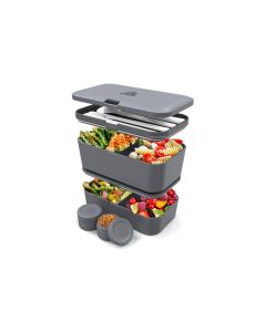 Umami Lunchbox Nestable L Carbon Gray
