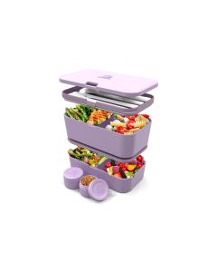 Umami Lunchbox Nestable L Lavender Purple