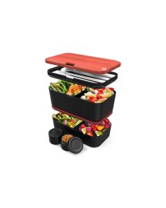 Umami Lunchbox Nestable L Rosewood Black