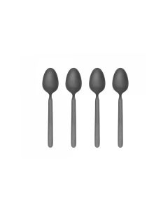 Blomus Espressolöffel Stella 4 Stück, Schwarz