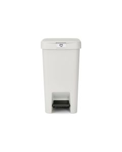 Brabantia Recyclingbehälter StepUp 16 l, Hellgrau