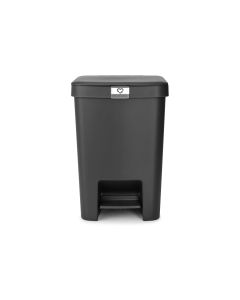 Brabantia Recyclingbehälter StepUp 25 l, Dunkelgrau