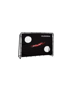 Hudora Fussballtor Trainer mit Torwand 213 x 153 x 76 cm