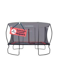 Hudora Trampolin 4square 366 x 244 cm