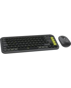 Logitech Tastatur-Maus-Set POP Icon Combo Graphite