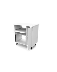 Glorious Erweiterung Modular Side Rack – Weiss