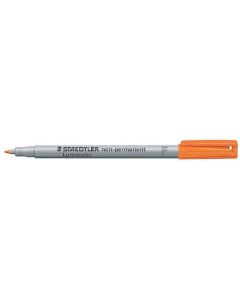 Staedtler Folienstift Lumocolor 316 F Orange, wasserlöslich, 10 Stück