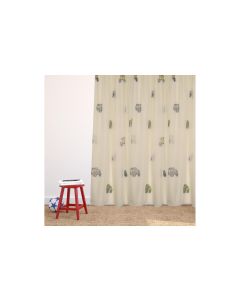 Kindervorhang.ch Tagvorhang Jaron mit Faltenband 140 cm x 240 cm
