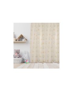 Kindervorhang.ch Tagvorhang Pola mit Faltenband 140 cm x 240 cm