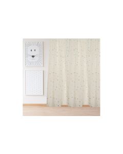 Kindervorhang.ch Tagvorhang Zaphir mit Faltenband 140 cm x 240 cm