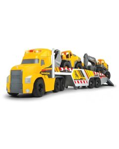 Dickie Toys Baustellenfahrzeug Grosser Mack Truck mit 2 Volvo Fahrzeugen
