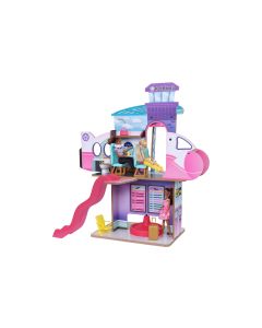 Kid Kraft Puppenhaus 2-in-1 Flughafen und Jet