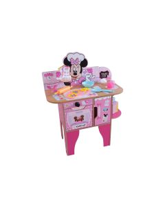 Kid Kraft Spiel-Haushaltsgerät Minnie Mouse Bäckerei und Café