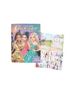 Topmodel Stickerbuch Glamour Top Model 20 Seiten, 6 Seiten Sticker