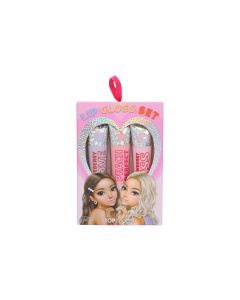 Topmodel Schminkset Lip Gloss Top Model 3 Stück, 8 ml pro Tube