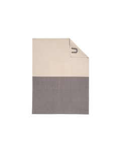 Cawö Geschirrtuch Cuisine Duo Basalt/Leinen