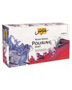 Kreul Bastelfarbe Solo Goya Acrylic 80 ml x 6 Stück